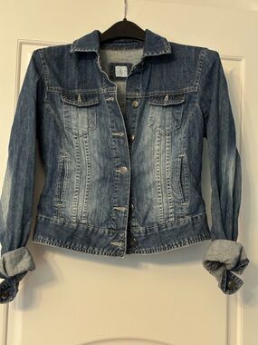 H&M Faded Blue Denim Jacket - Women's
